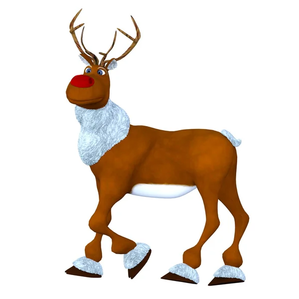 3D illustration of reindeer　 — Stock Photo, Image